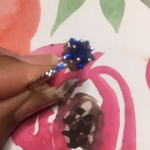 Star spangled  jewel ring size 6